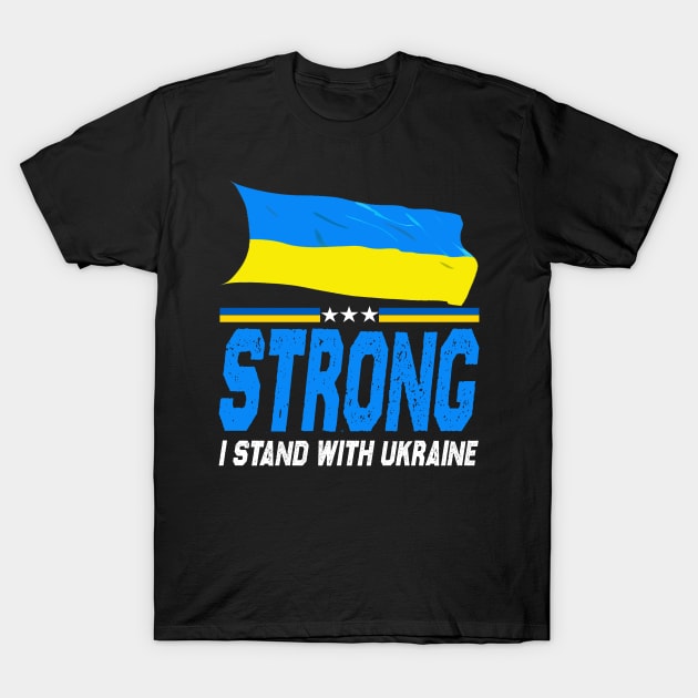 Ukraine trident Ukraine flag Ukrainian flag Ukraine T-Shirt by Darwish